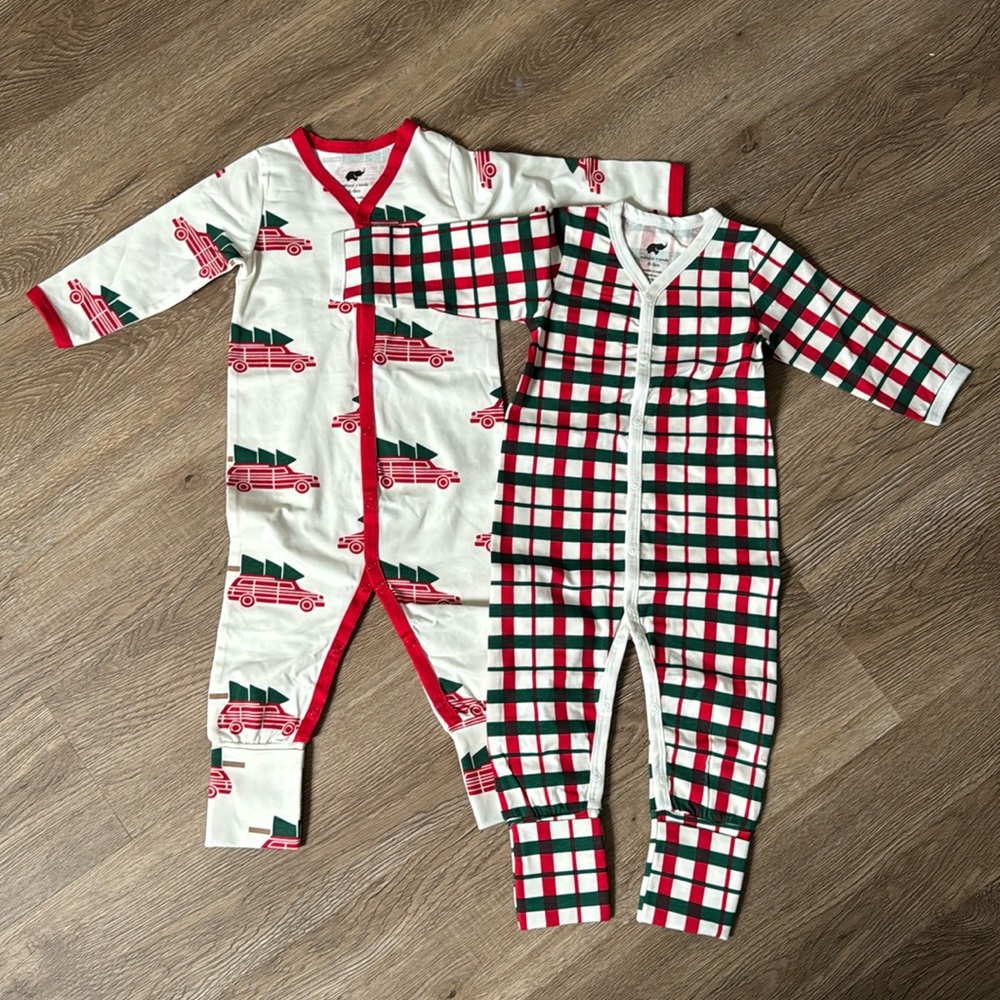 Monica + Andy 2-Piece Bundle Holiday On the Go One-Piece (6-9 months)